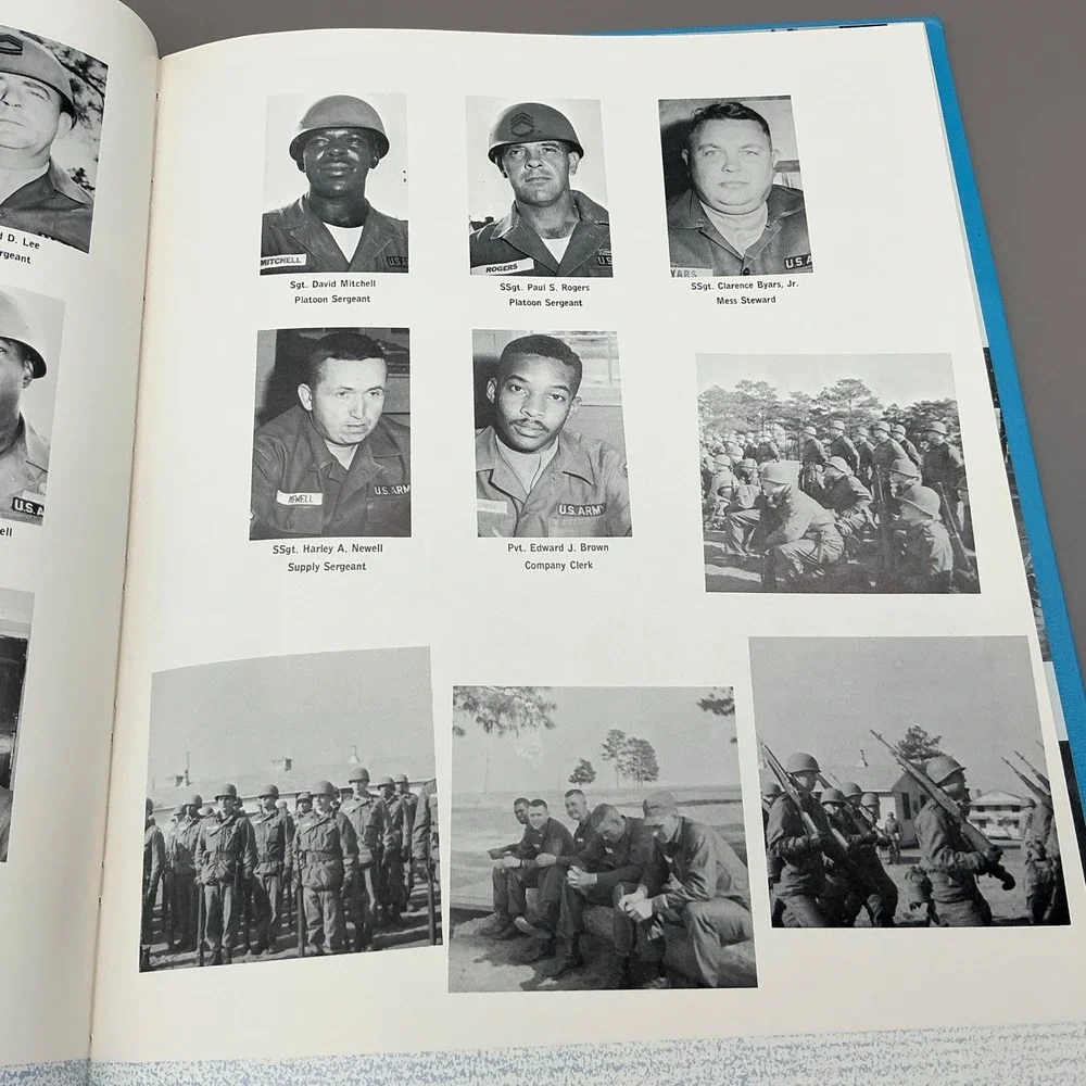 1960s US Army Fort Jackson Yearbook Company B 5th Battalion 1st Brigade Infantry
